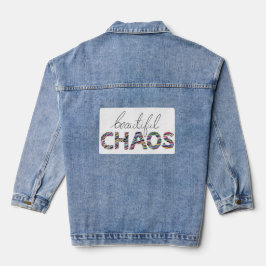 Positive Motivational Text Beautiful Chaos