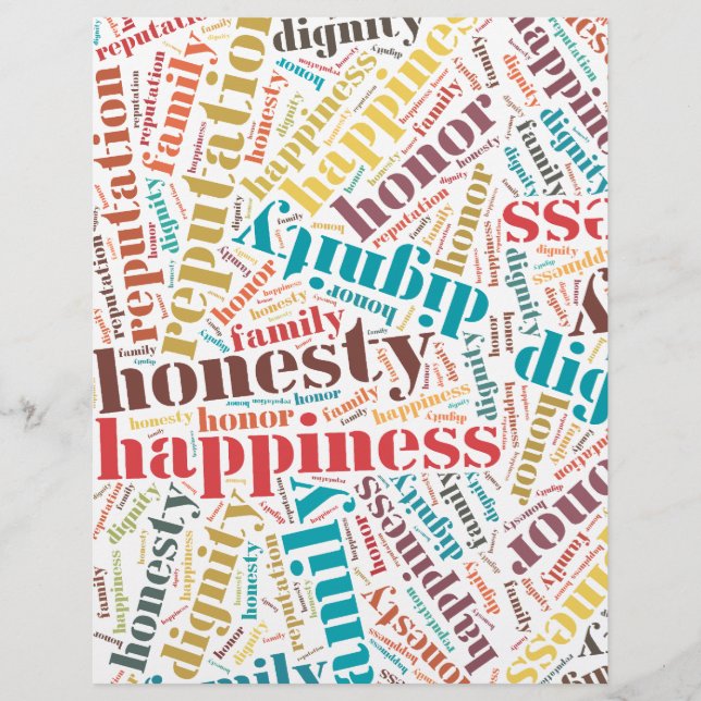 Positive ord Cloud Reklamblad (Framsidan)