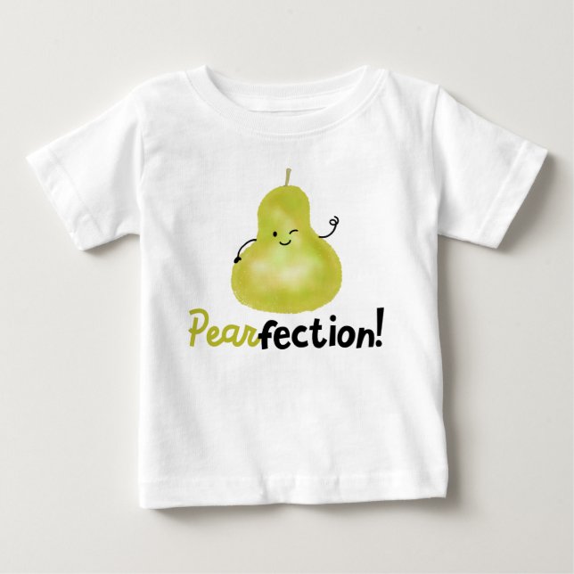 Positive Pear Pun - Pearfection Tröja (Framsida)
