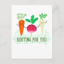 Positive Root Pun - Rottar åt dig Vykort