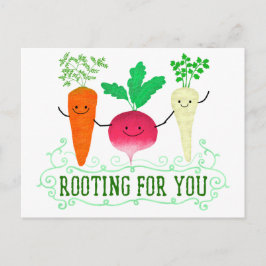 Positive Root Pun - Rottar åt dig Vykort