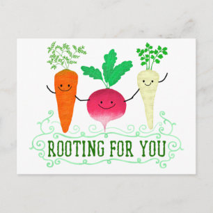 Positive Root Pun - Rottar åt dig Vykort