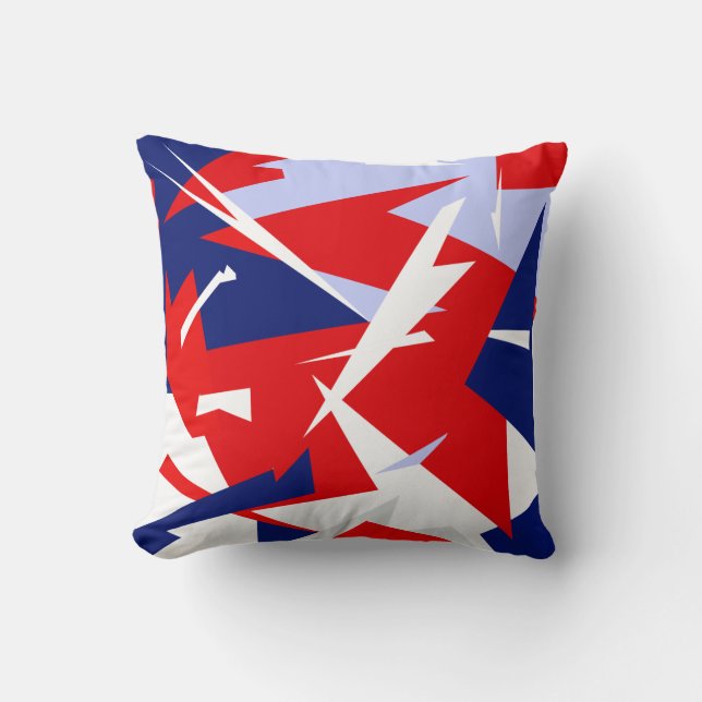 Positive Vibes Abstrakt Art Cushion Pillow Kudde (Framsida)