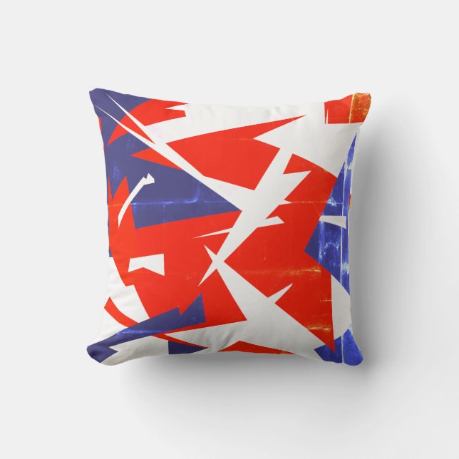 Positive Vibes Abstrakt Art Cushion Pillow Kudde (Framsida)