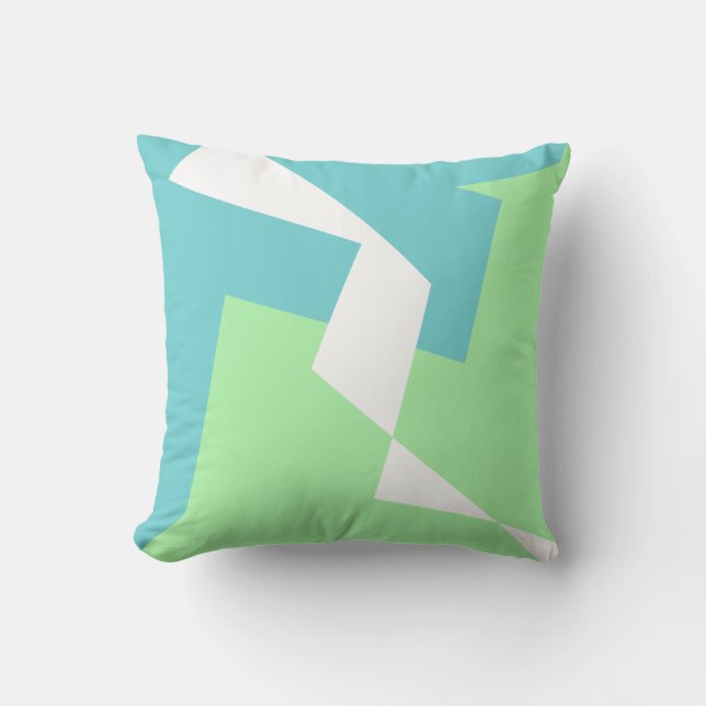 Positive Vibes Abstrakt Art Cushion Pillow Kudde (Framsida)