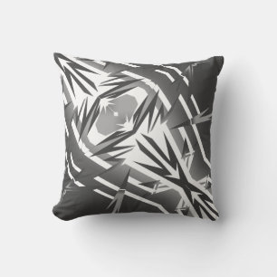 Positive Vibes Abstrakt Art Thunder Cushion Pillow Kudde