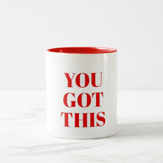 Positive Vibes Coffee Mug for Everyday Inspiration Två-Tonad Mugg