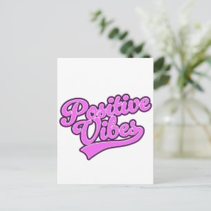 Positive Vibes Helg Vykort