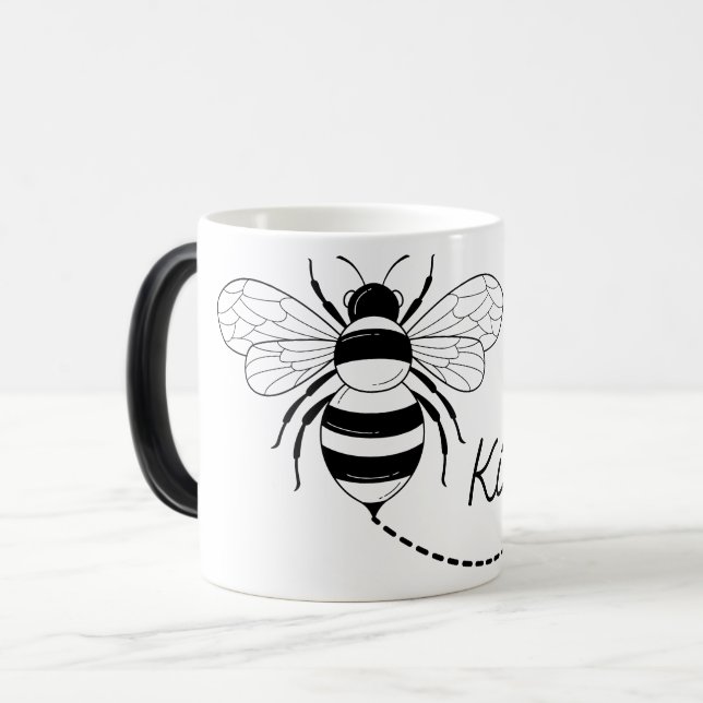 Positive Vibes | Motiveringsoffert Magisk Mugg (Framsida vänster)