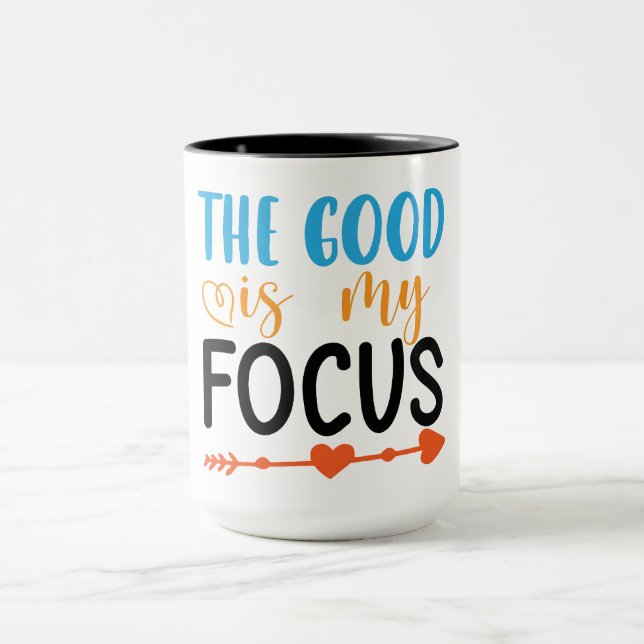 Positive Vibes | Motiveringsoffert Mugg (Center)