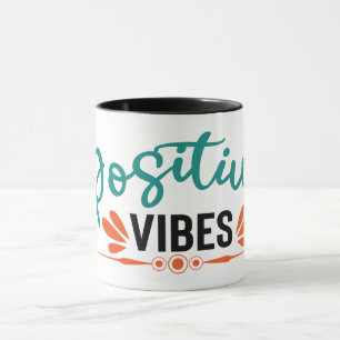 Positive Vibes Motiveringsoffert Mugg
