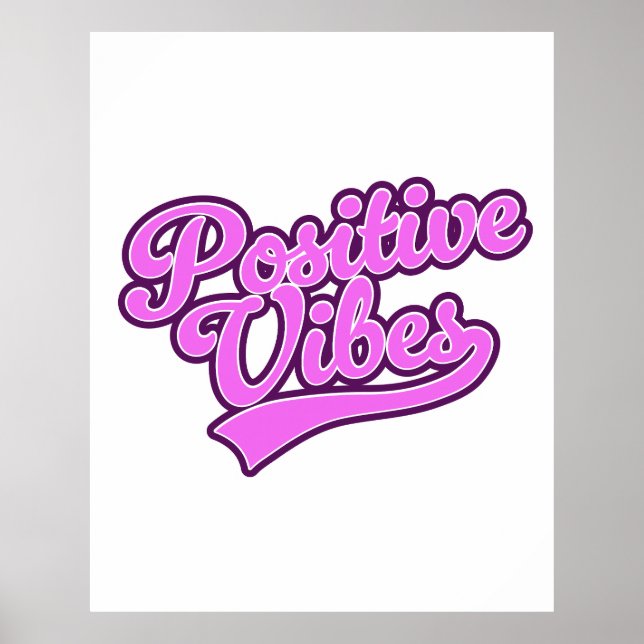 Positive Vibes Poster (Framsidan)