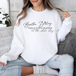 Positive Vibes Sweatshirt - Mysigt Motivational Bä T Shirt