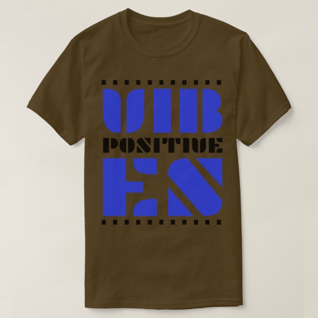 Positive Vibes T Shirt (Design framsida)