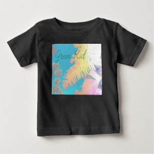 Positive Vibes Tropical Handflatan Träd T Shirt