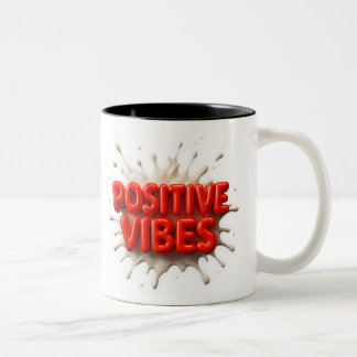 Positive Vibes Två-Tonad Mugg