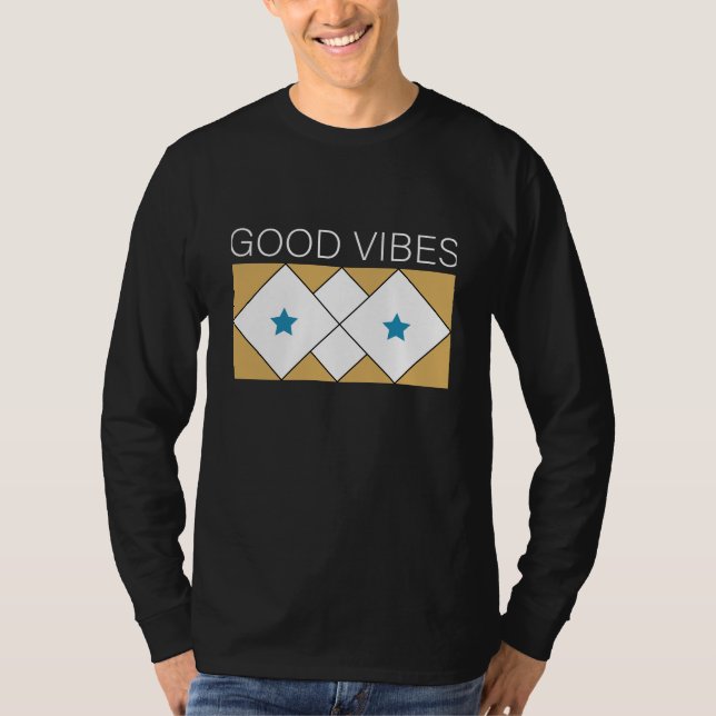Positive Vibes uppfriskande T-Shirt (Framsida)