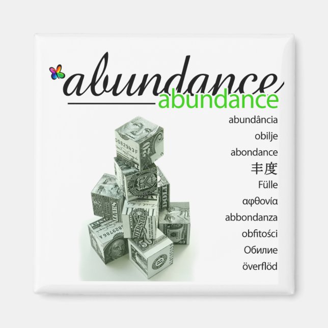 PositivEnergy Abundance Magnet (Framsidan)