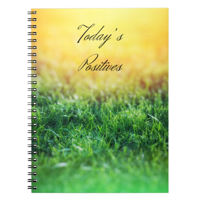 Positivitet Journal Anteckningsbok (Framsidan)