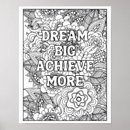 Positivitet, joy, terapeutisk färgning, självständ poster