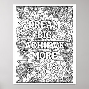 Positivitet, joy, terapeutisk färgning, självständ poster