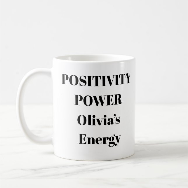 Positivitet - Motiv Mugg (Vänster)