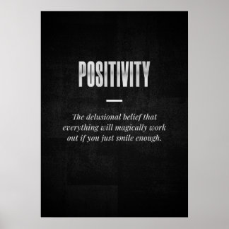 Positivitet Poster