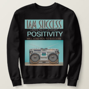 POSITIVITET T-Shirt Lång Ärmad Tröja