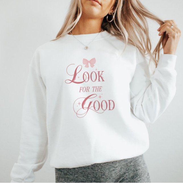 Positivitetsoffert för cute Rosa Coquette-typograf T Shirt (Skapare uppladdad)