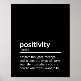 Positivitetsoffert Poster