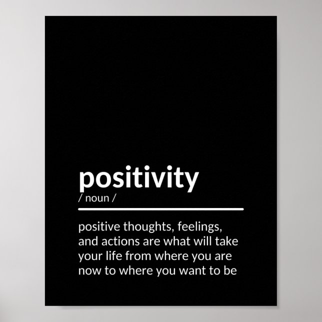 Positivitetsoffert Poster (Framsidan)