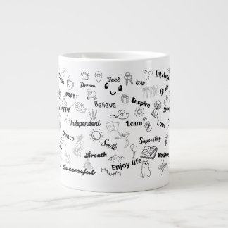 Positivity  jumbo mugg