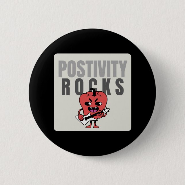 Positivity Sten Sticker Knapp (Framsida)