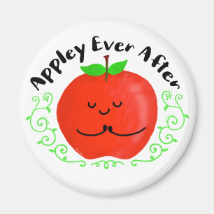 Positivt äpple Pun - Appley allt efter Magnet