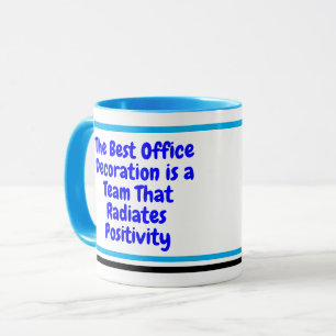 Positivt arbetslag (Kollegagåva) Motiverande Mugg