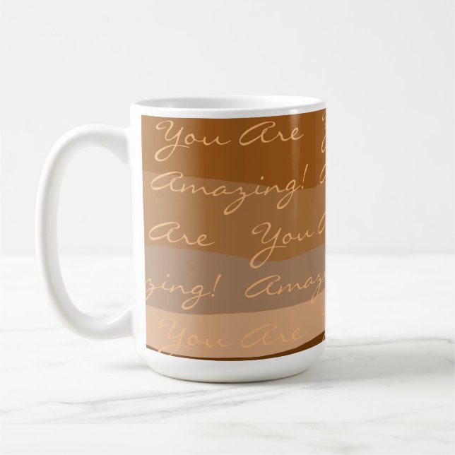 Positivt att du är färgstark som Fantastisk Kaffemugg (Vänster)