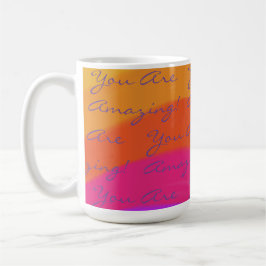 Positivt att du är färgstark som Fantastisk Kaffemugg