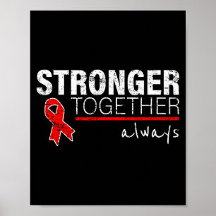 Positivt budskap för kvinnor män medvetenhet om hj poster
