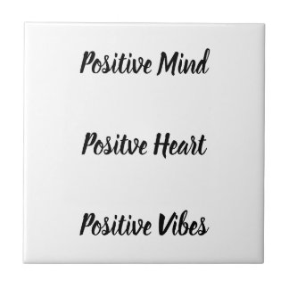 Positivt citat kakelplatta