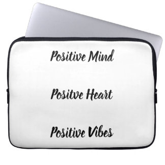 Positivt citat laptop fodral