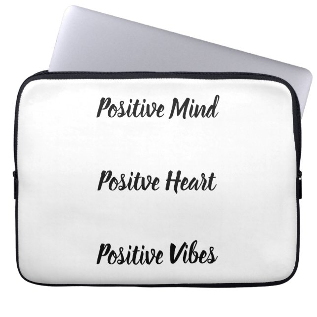 Positivt citat  laptop fodral (Framsidan)