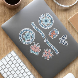 Positivt citatteckenpaket klistermärken