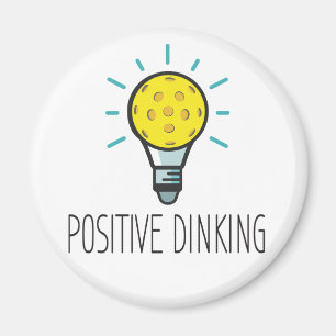 Positivt Dinking Pickleball Magnet