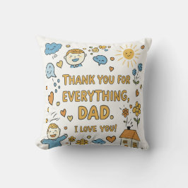 Positivt dörrmeddelande för Pappa Kudde