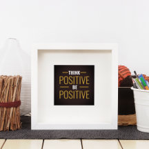 Positivt för tänkan