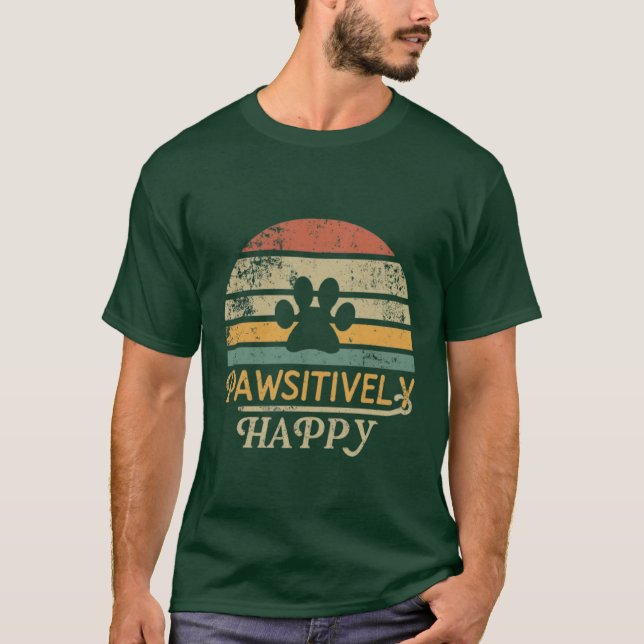 Positivt Glad T Shirt (Framsida)