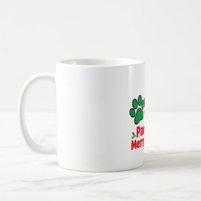 Positivt God Jul Kaffemugg (Vänster)