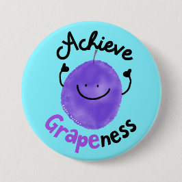 Positivt Grape Pun - uppnå grafik Knapp