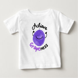Positivt Grape Pun - uppnå grafik Tee