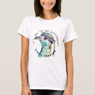 Positivt meddelande - Det är okej att vara annorlu T Shirt